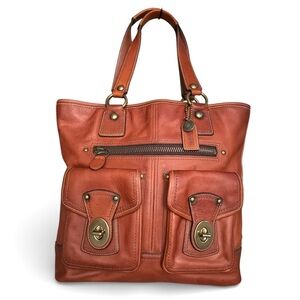 Vintage Coach Legacy Gigi Tote Leather 65 Anniversary Limited Edition